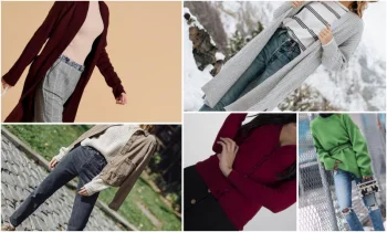 Bordo Hırkanın Altına Ne Giyilir